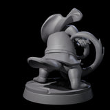 Mystical Platypus Waterbender Miniature for Dungeons and Dragons, Pathfinder or other TTRPGs