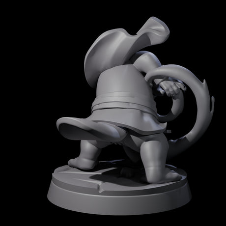 Mystical Platypus Waterbender Miniature for Dungeons and Dragons, Pathfinder or other TTRPGs