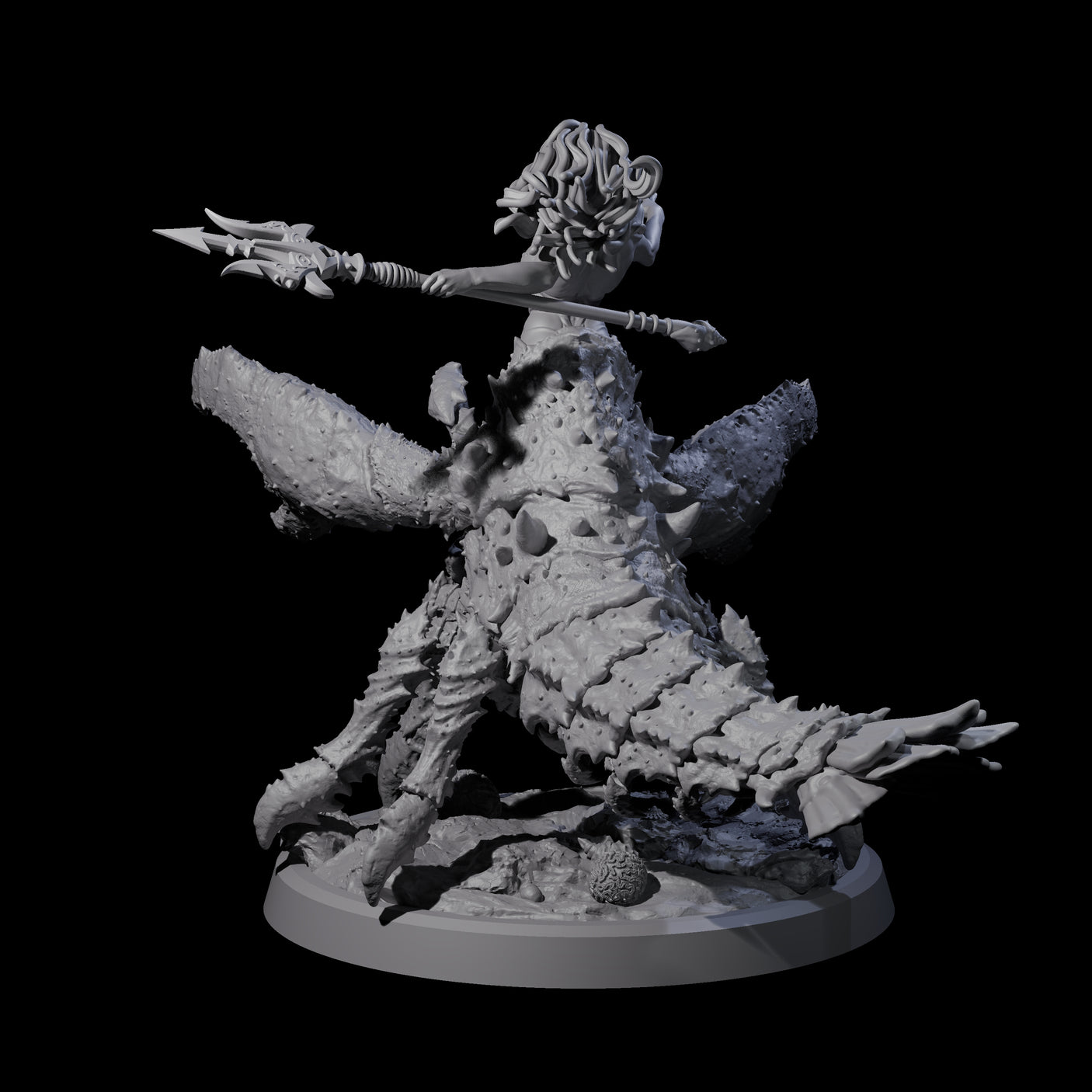 Mythic Charybdis B Miniature for Dungeons and Dragons, Pathfinder or other TTRPGs