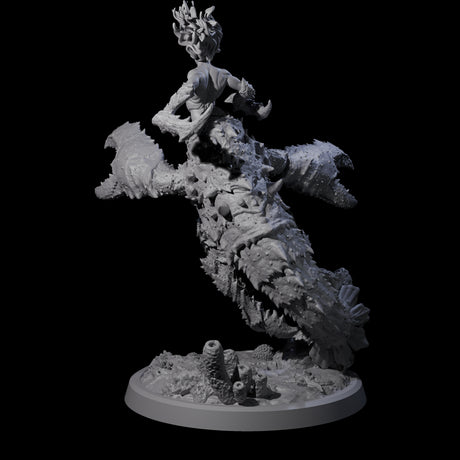 Mythic Charybdis C Miniature for Dungeons and Dragons, Pathfinder or other TTRPGs