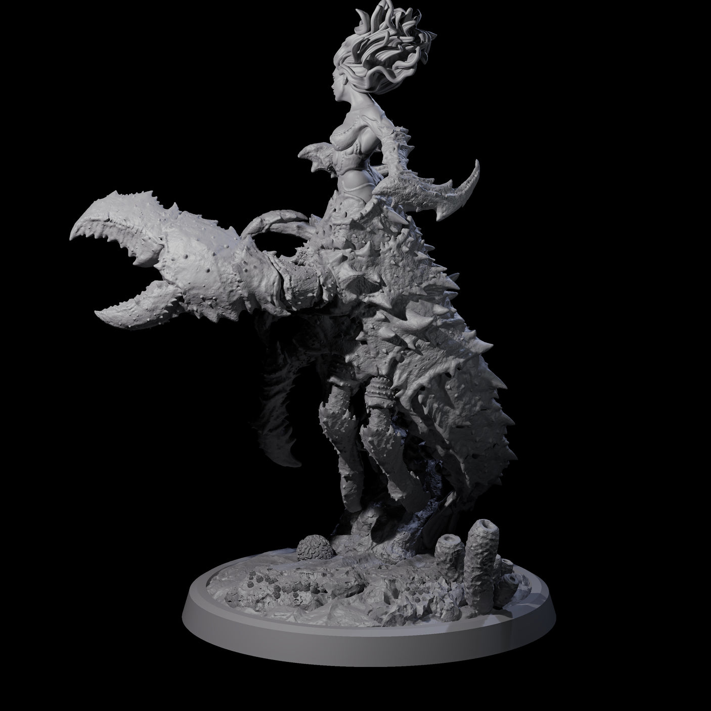 Mythic Charybdis C Miniature for Dungeons and Dragons, Pathfinder or other TTRPGs
