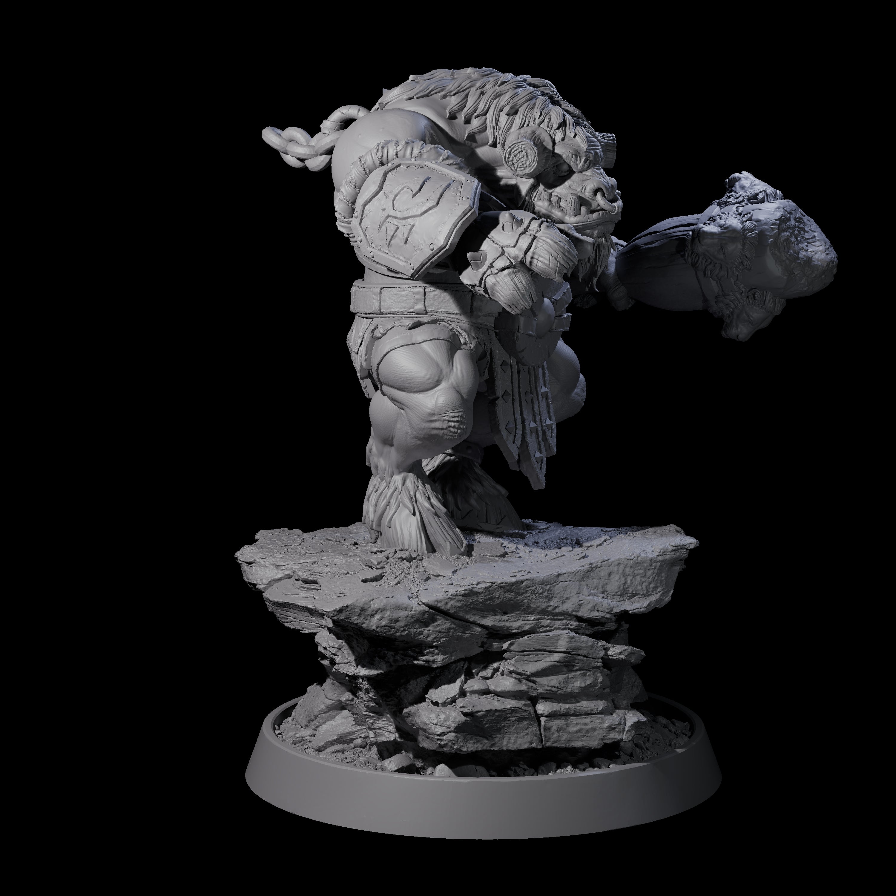 Mythical Maze Minotaur C Miniature for Dungeons and Dragons, Pathfinder or other TTRPGs