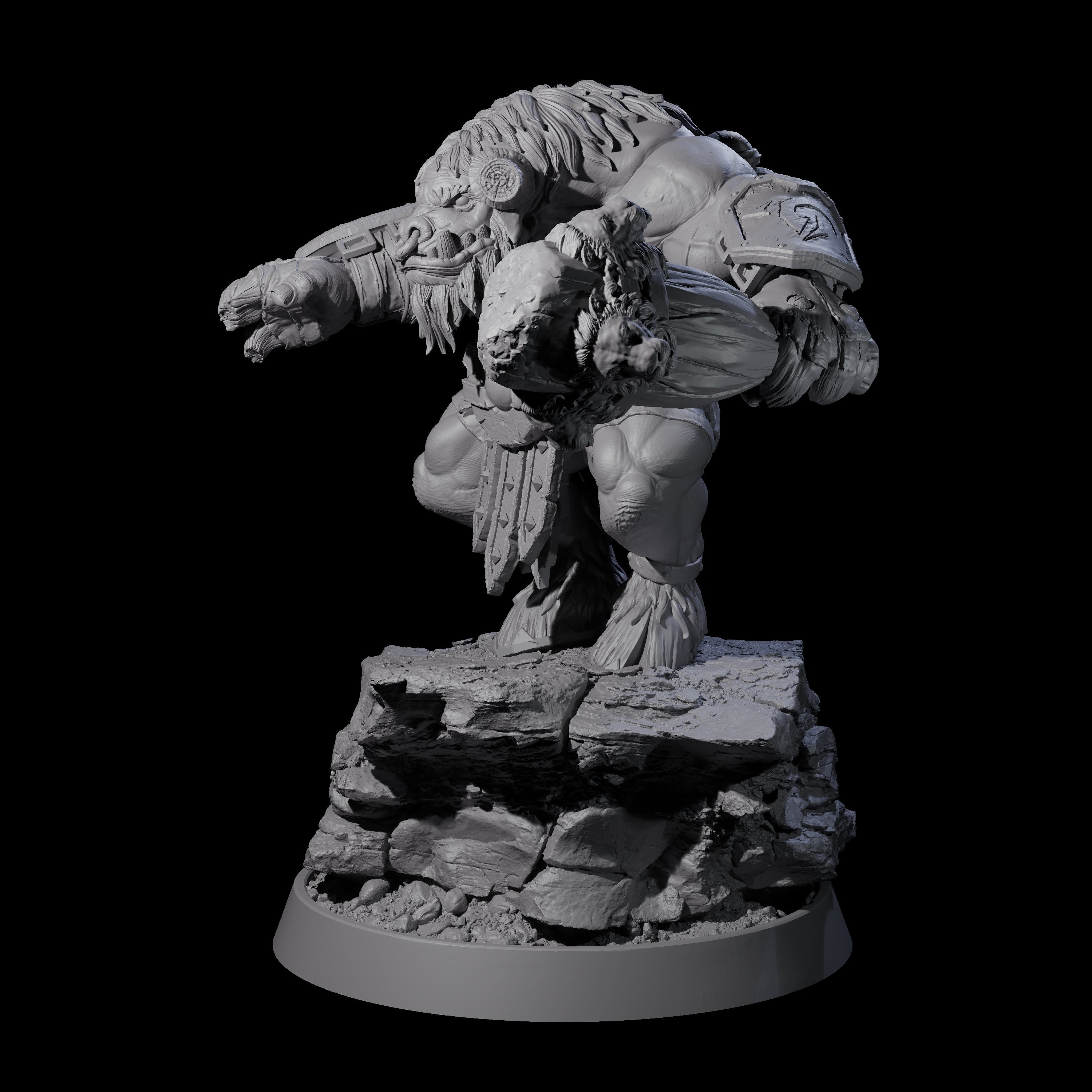 Mythical Maze Minotaur C Miniature for Dungeons and Dragons, Pathfinder or other TTRPGs