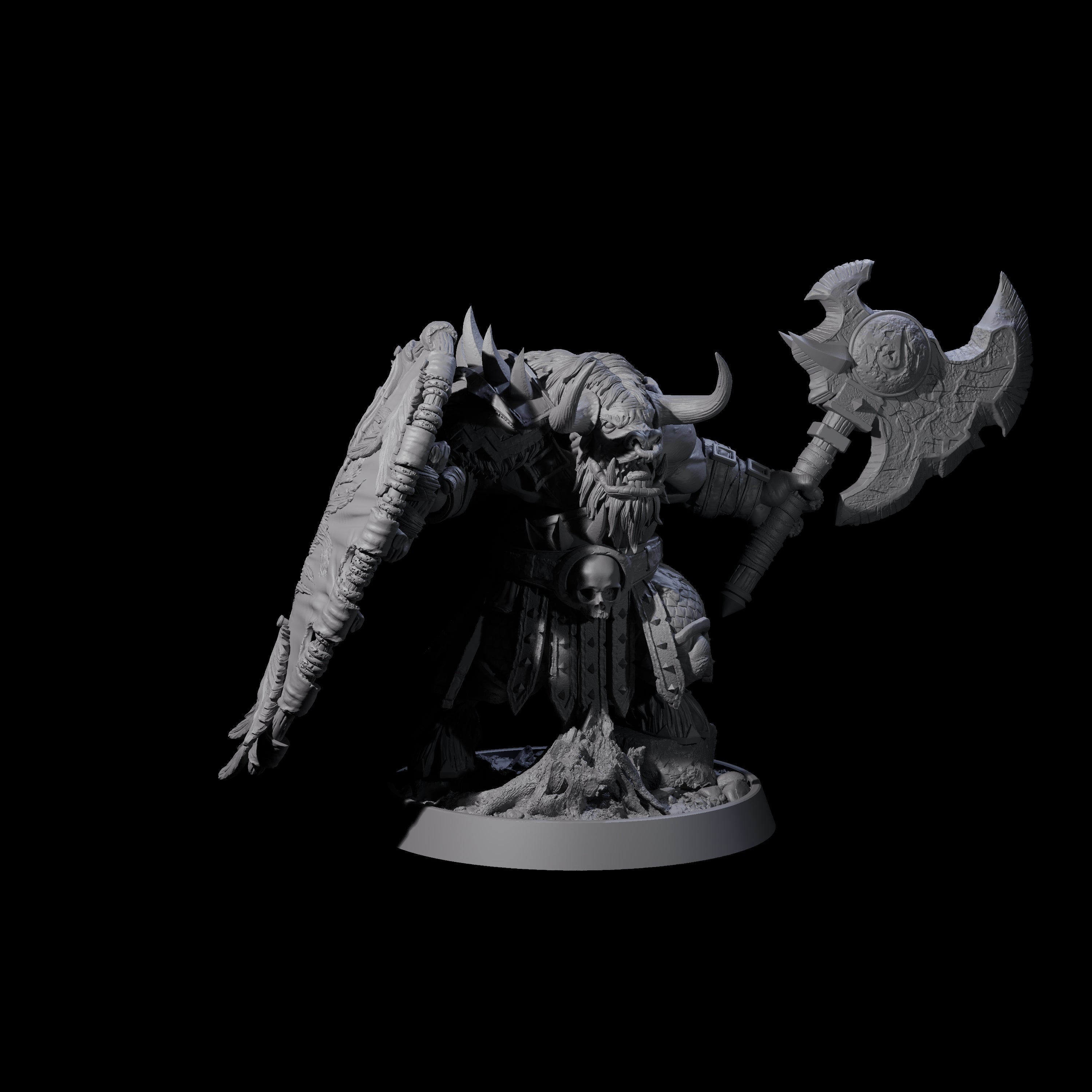 Mythical Maze Minotaur D Miniature for Dungeons and Dragons, Pathfinder or other TTRPGs