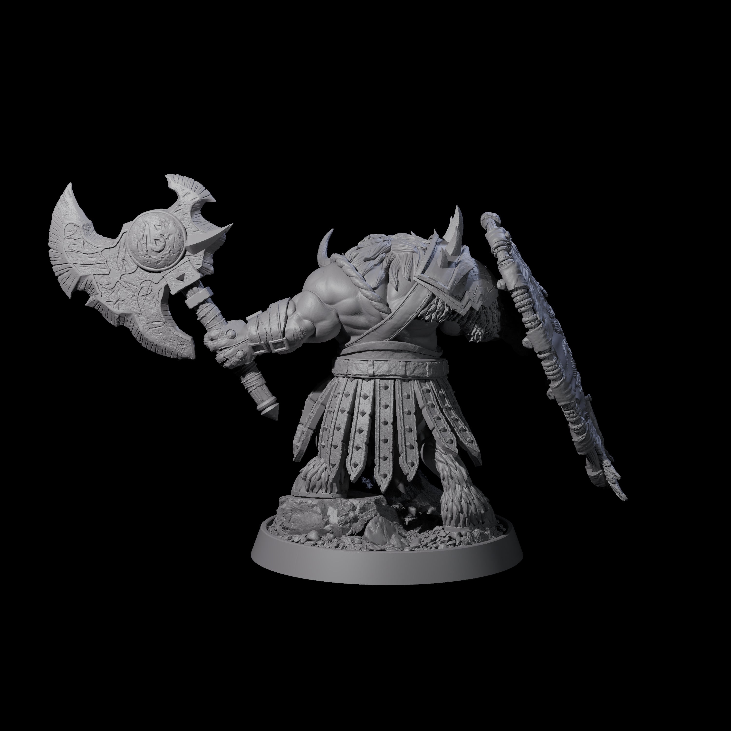 Mythical Maze Minotaur D Miniature for Dungeons and Dragons, Pathfinder or other TTRPGs