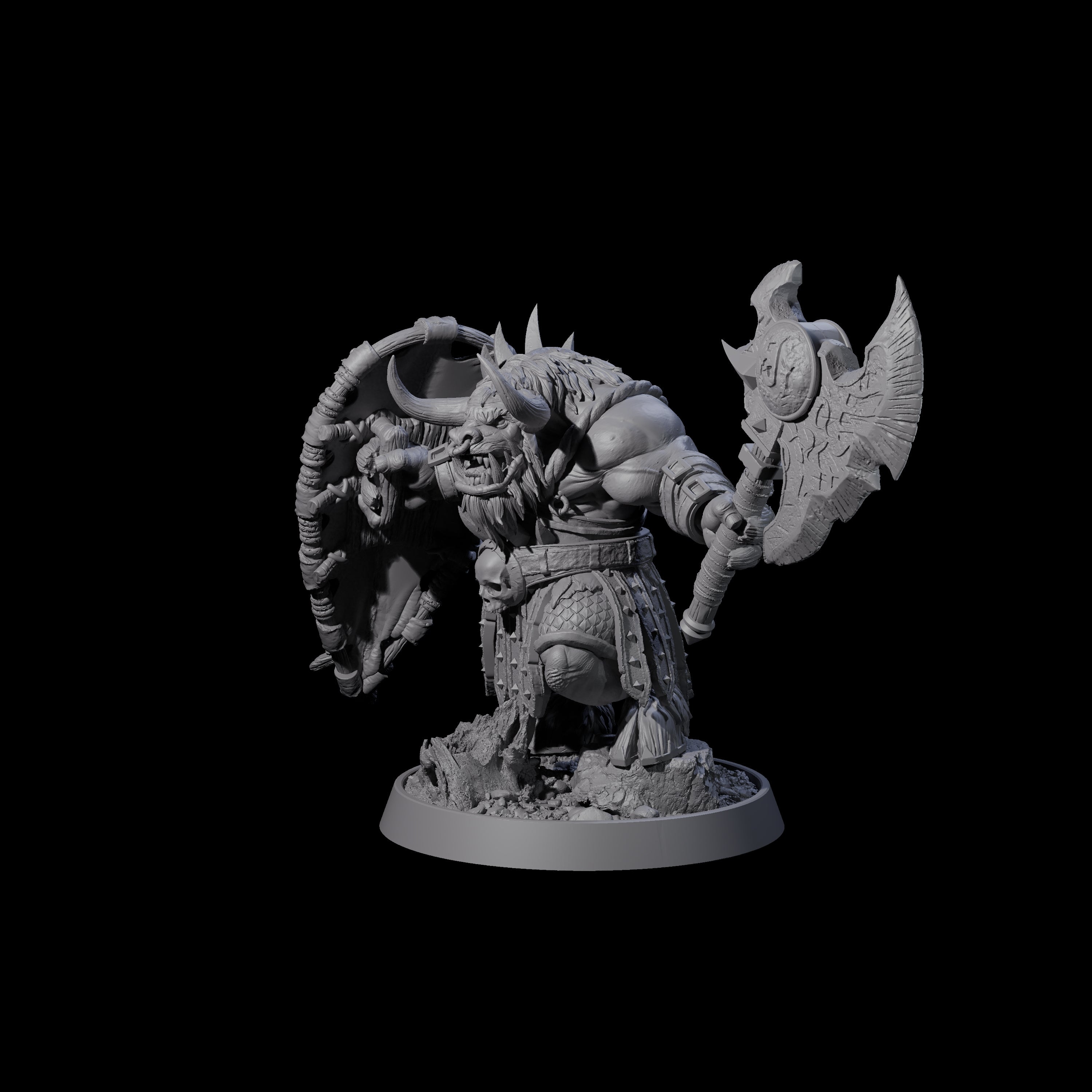 Mythical Maze Minotaur D Miniature for Dungeons and Dragons, Pathfinder or other TTRPGs