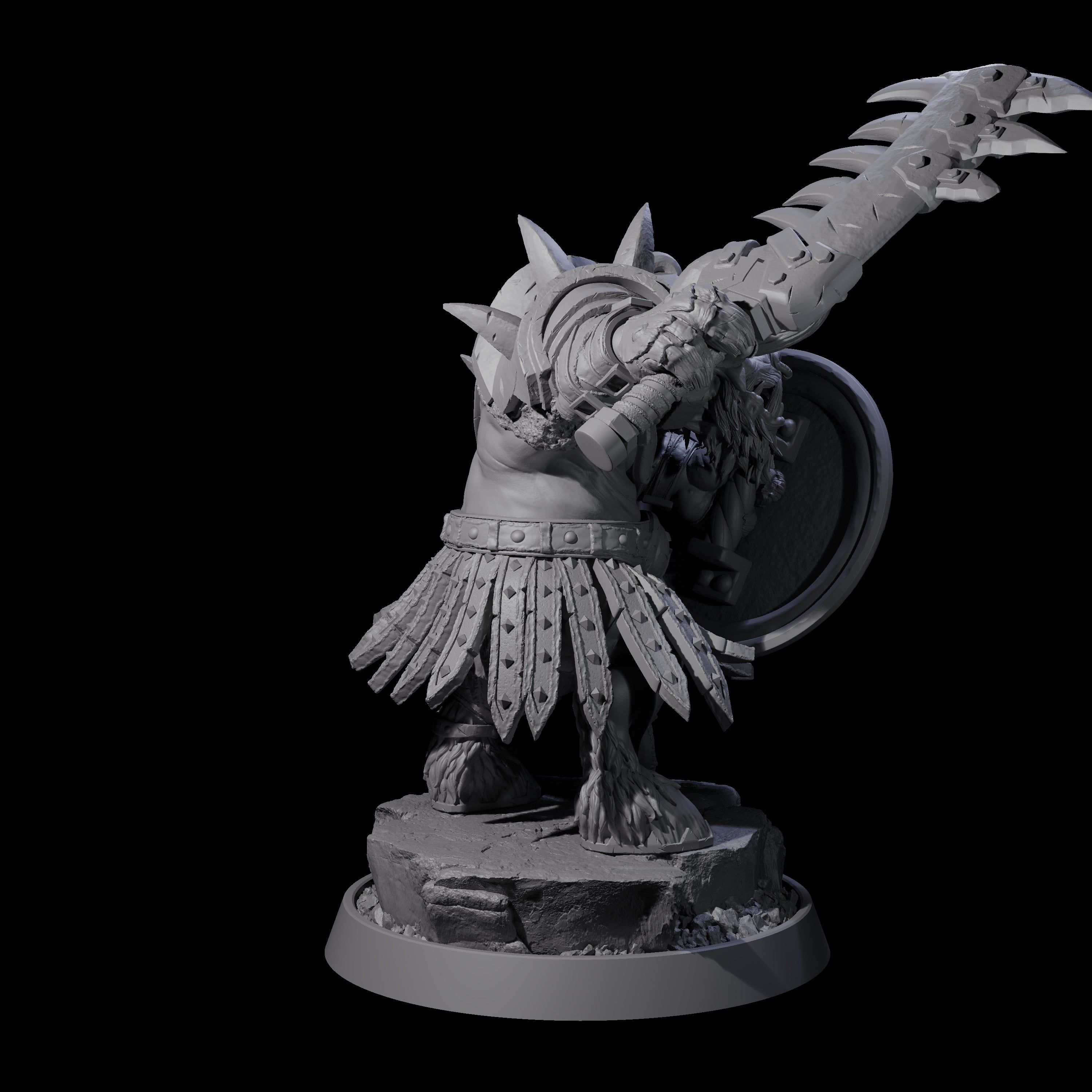 Mythical Maze Minotaur E Miniature for Dungeons and Dragons, Pathfinder or other TTRPGs