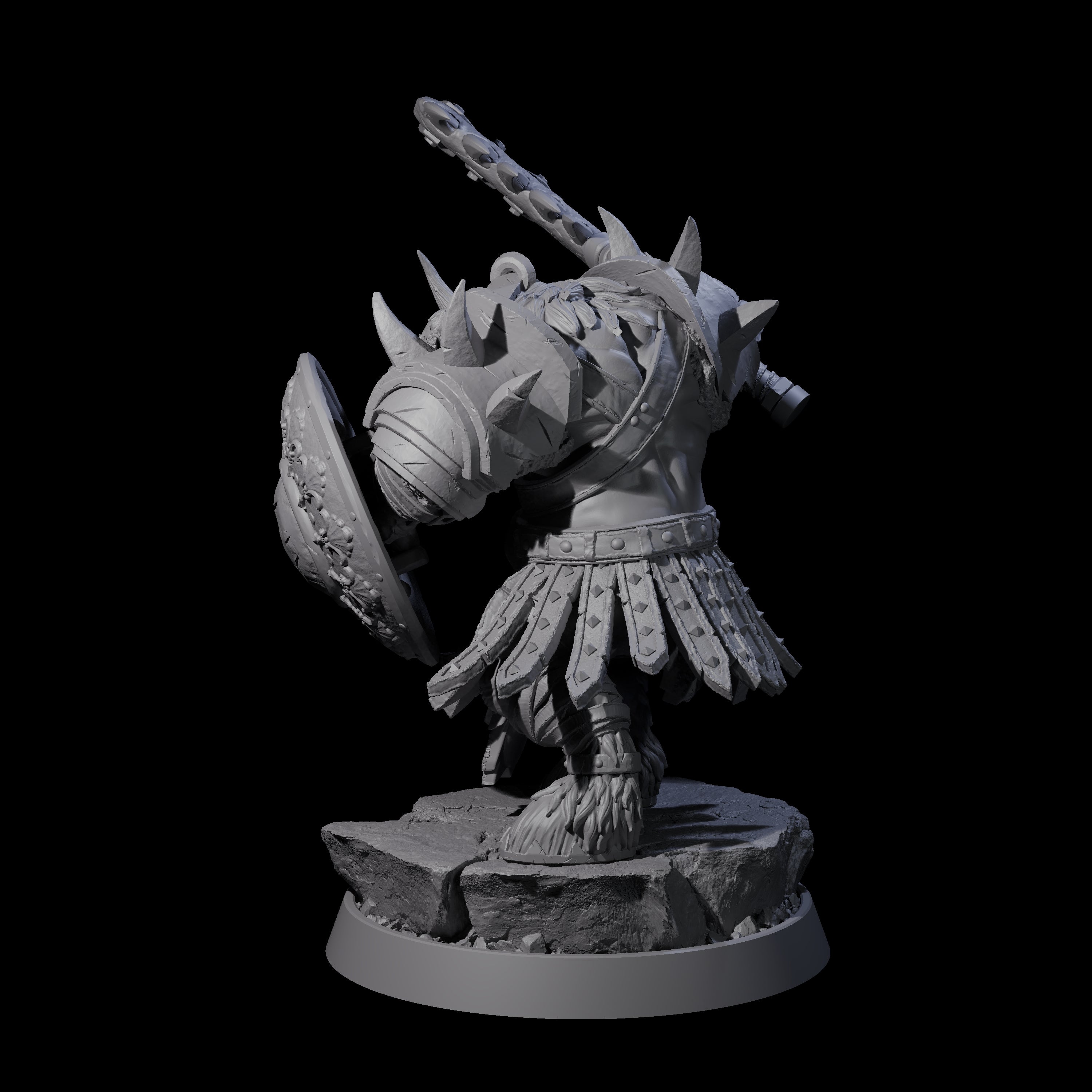 Mythical Maze Minotaur E Miniature for Dungeons and Dragons, Pathfinder or other TTRPGs