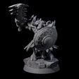 Mythical Maze Minotaur E Miniature for Dungeons and Dragons, Pathfinder or other TTRPGs
