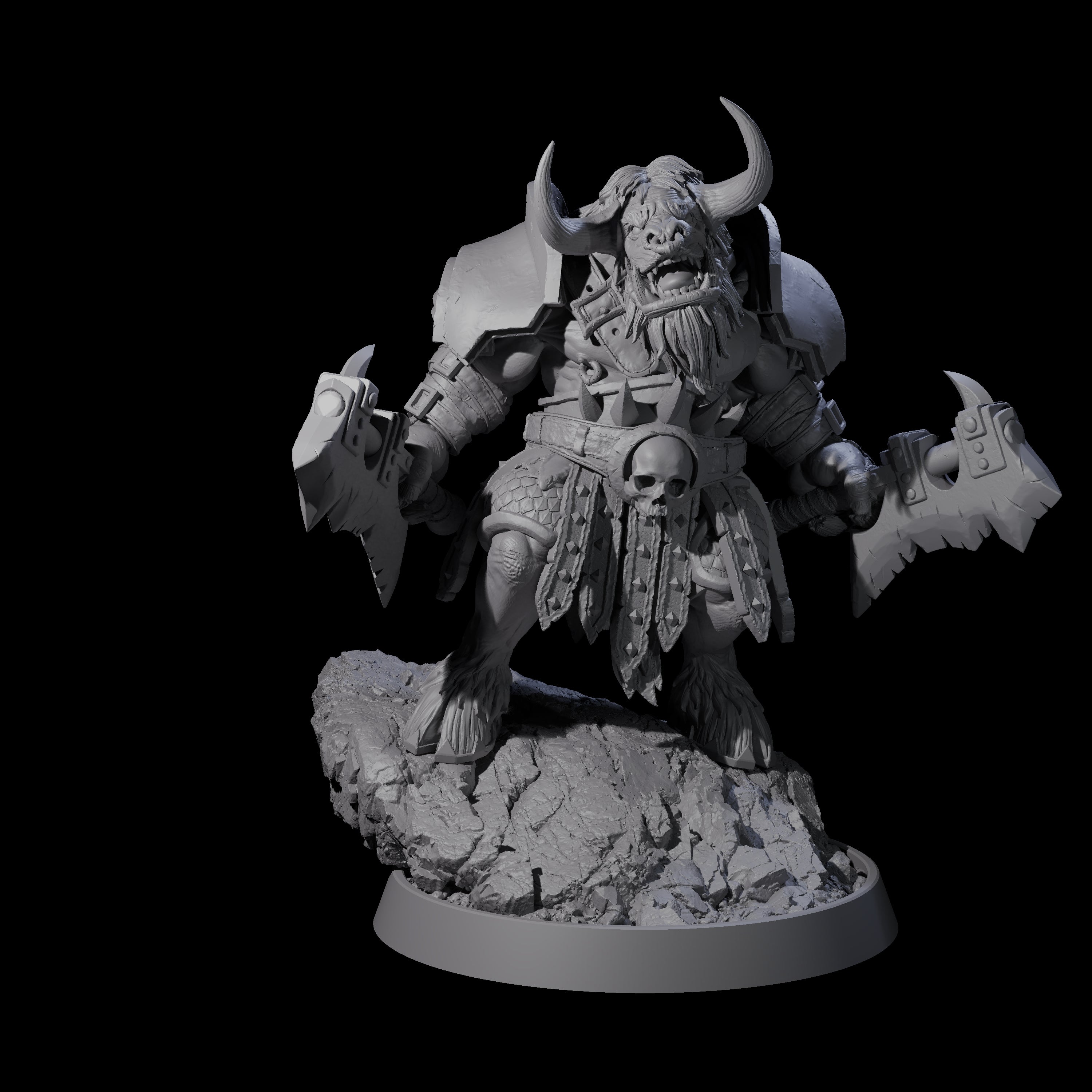 Mythical Maze Minotaur F Miniature for Dungeons and Dragons, Pathfinder or other TTRPGs