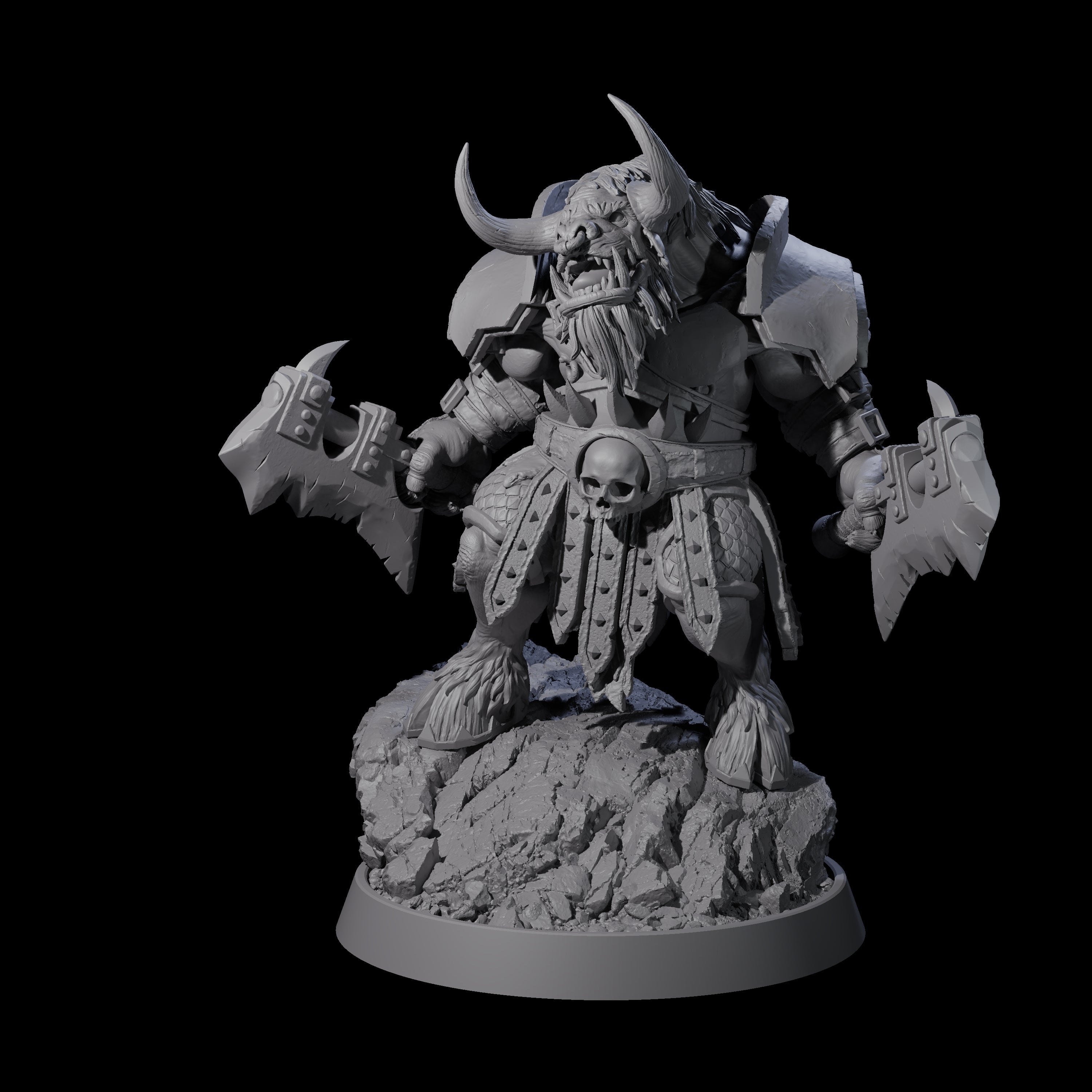 Mythical Maze Minotaur F Miniature for Dungeons and Dragons, Pathfinder or other TTRPGs