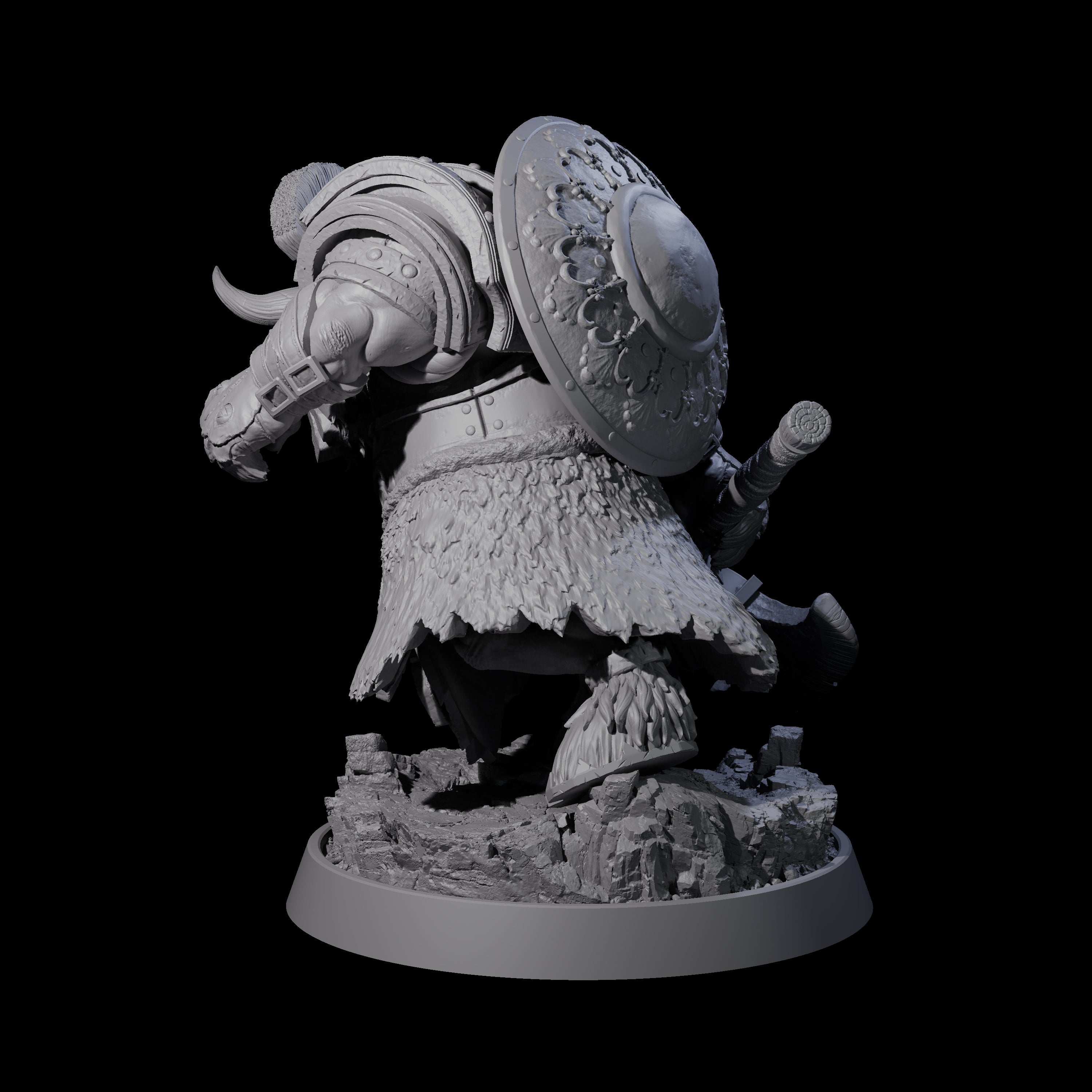 Mythical Maze Minotaur G Miniature for Dungeons and Dragons, Pathfinder or other TTRPGs