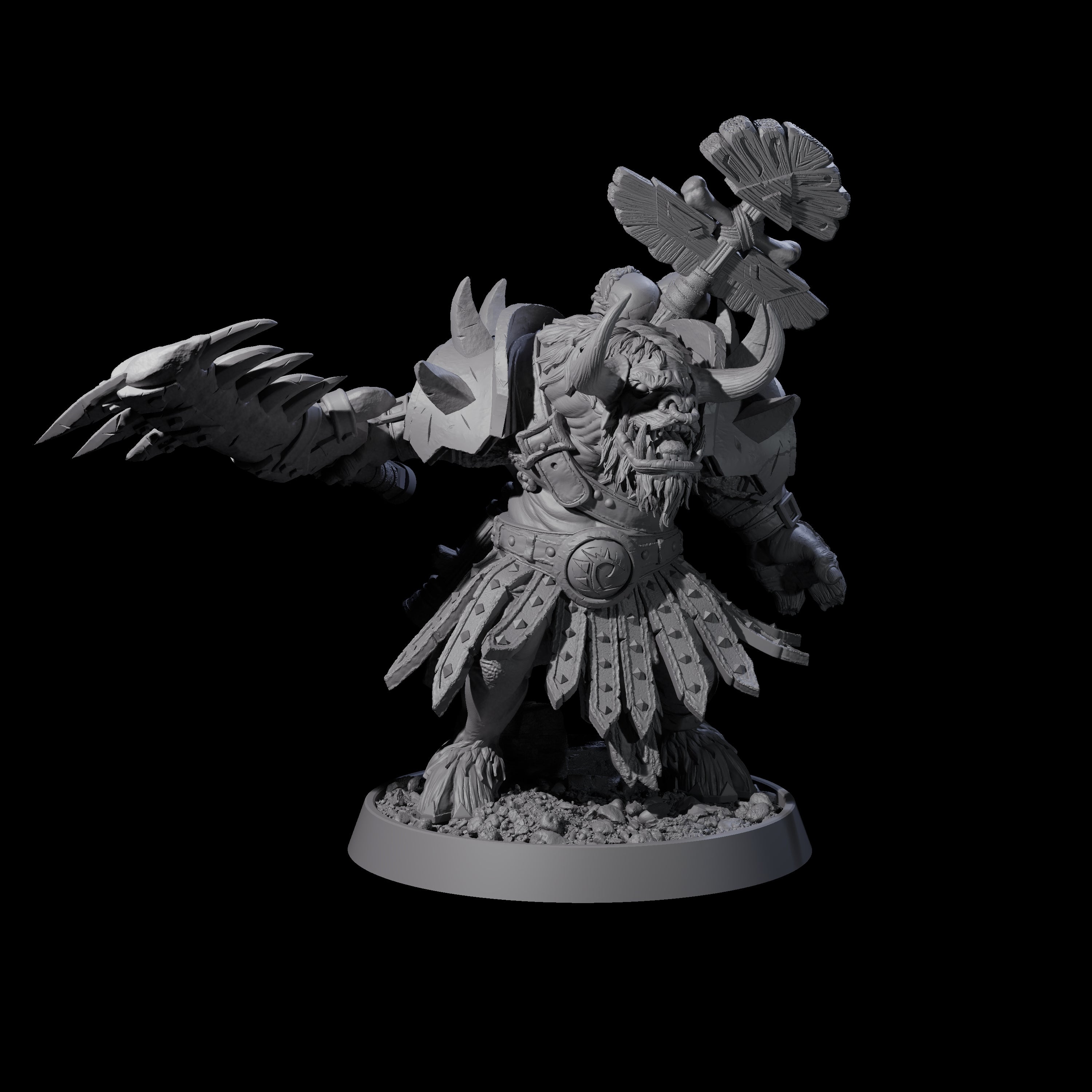 Mythical Maze Minotaur H Miniature for Dungeons and Dragons, Pathfinder or other TTRPGs