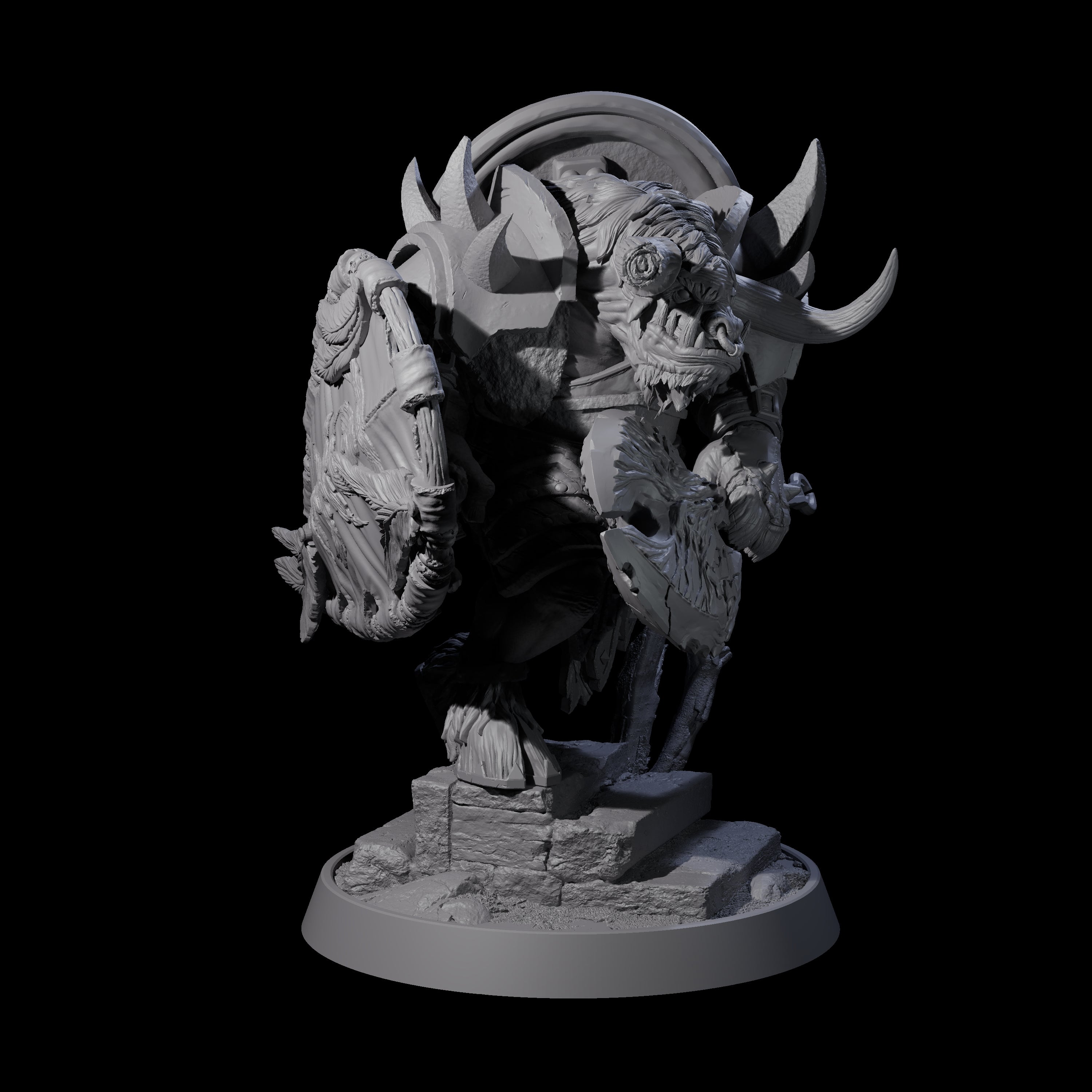 Mythical Maze Minotaur I Miniature for Dungeons and Dragons, Pathfinder or other TTRPGs