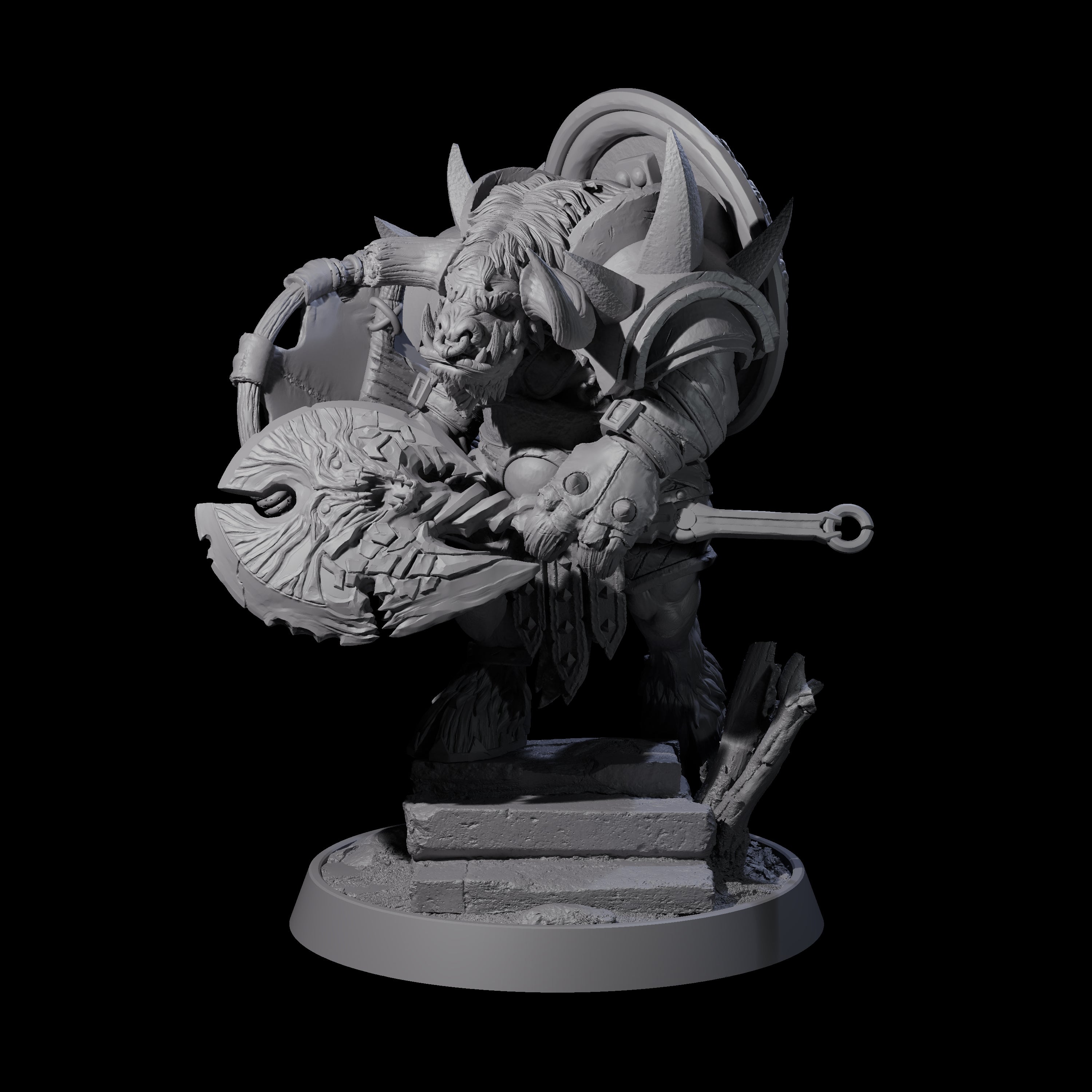 Mythical Maze Minotaur I Miniature for Dungeons and Dragons, Pathfinder or other TTRPGs