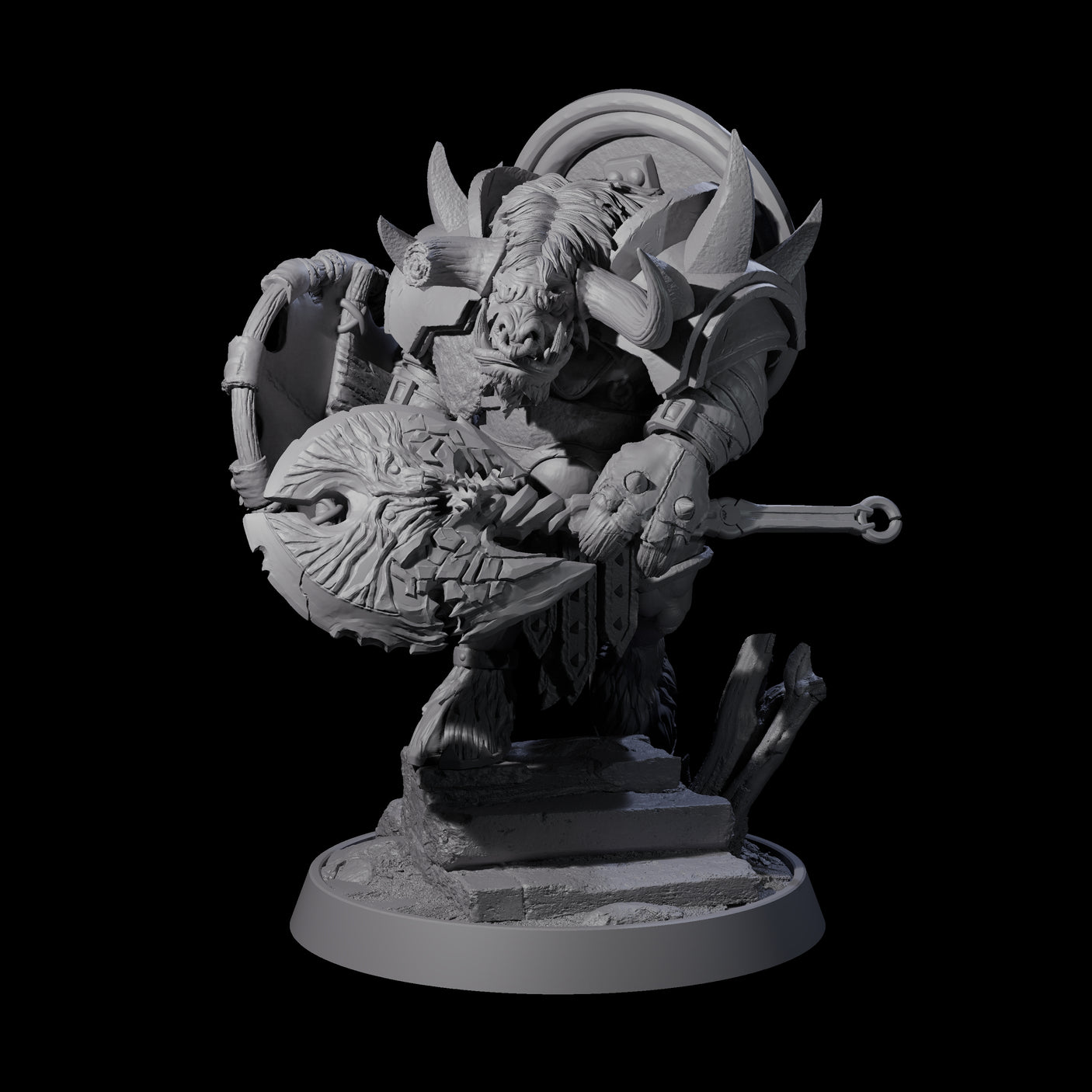 Mythical Maze Minotaur I Miniature for Dungeons and Dragons, Pathfinder or other TTRPGs