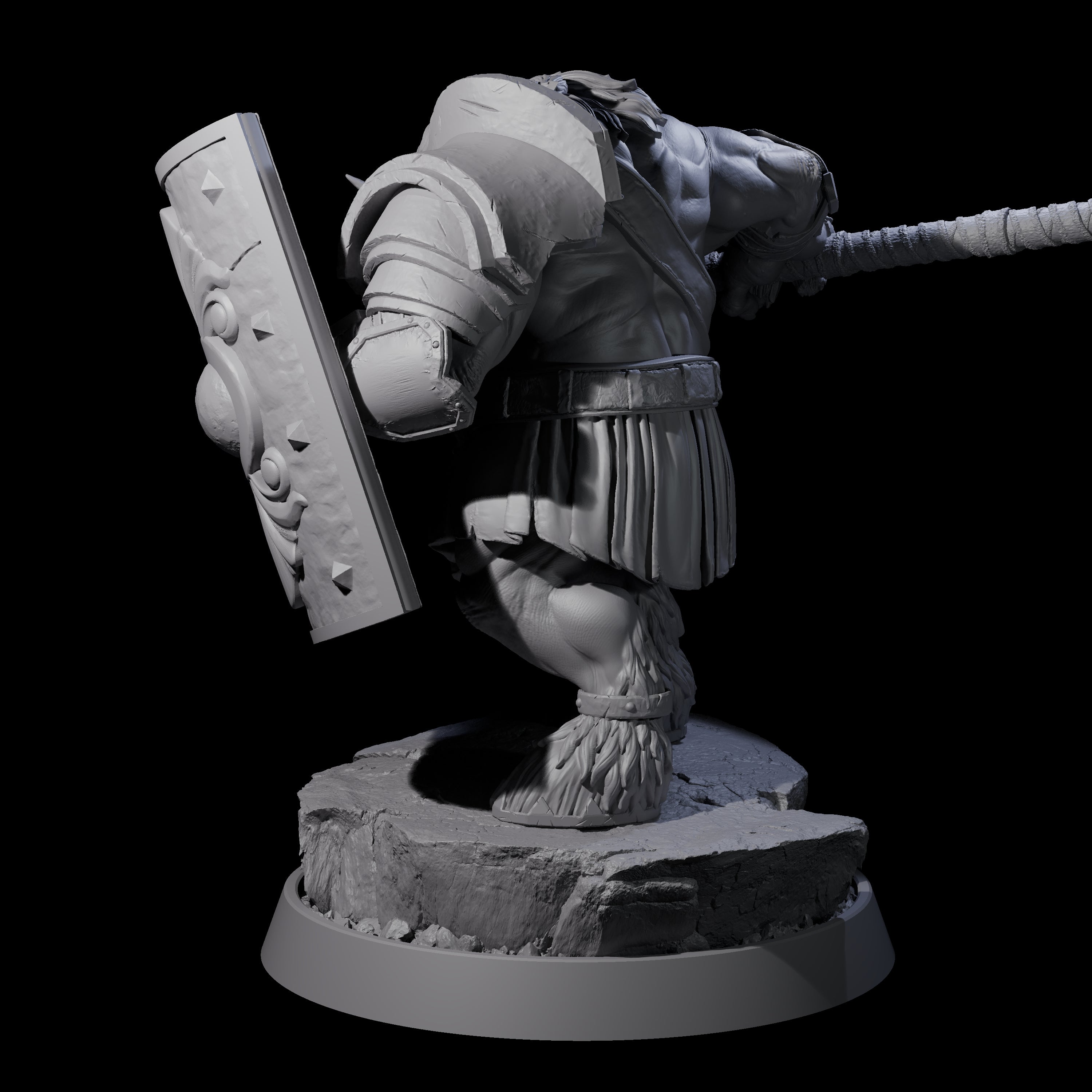 Mythical Maze Minotaur K Miniature for Dungeons and Dragons, Pathfinder or other TTRPGs