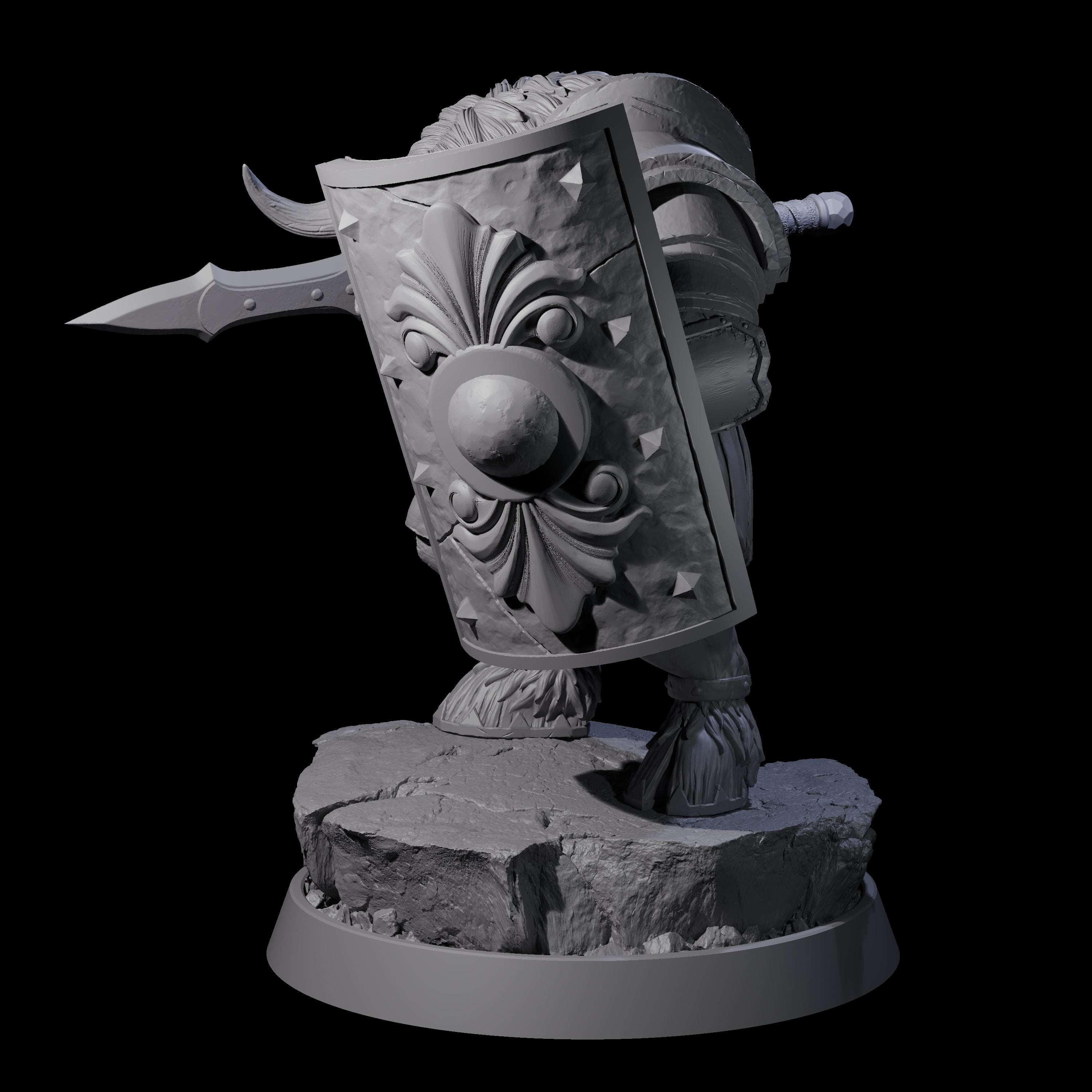 Mythical Maze Minotaur K Miniature for Dungeons and Dragons, Pathfinder or other TTRPGs