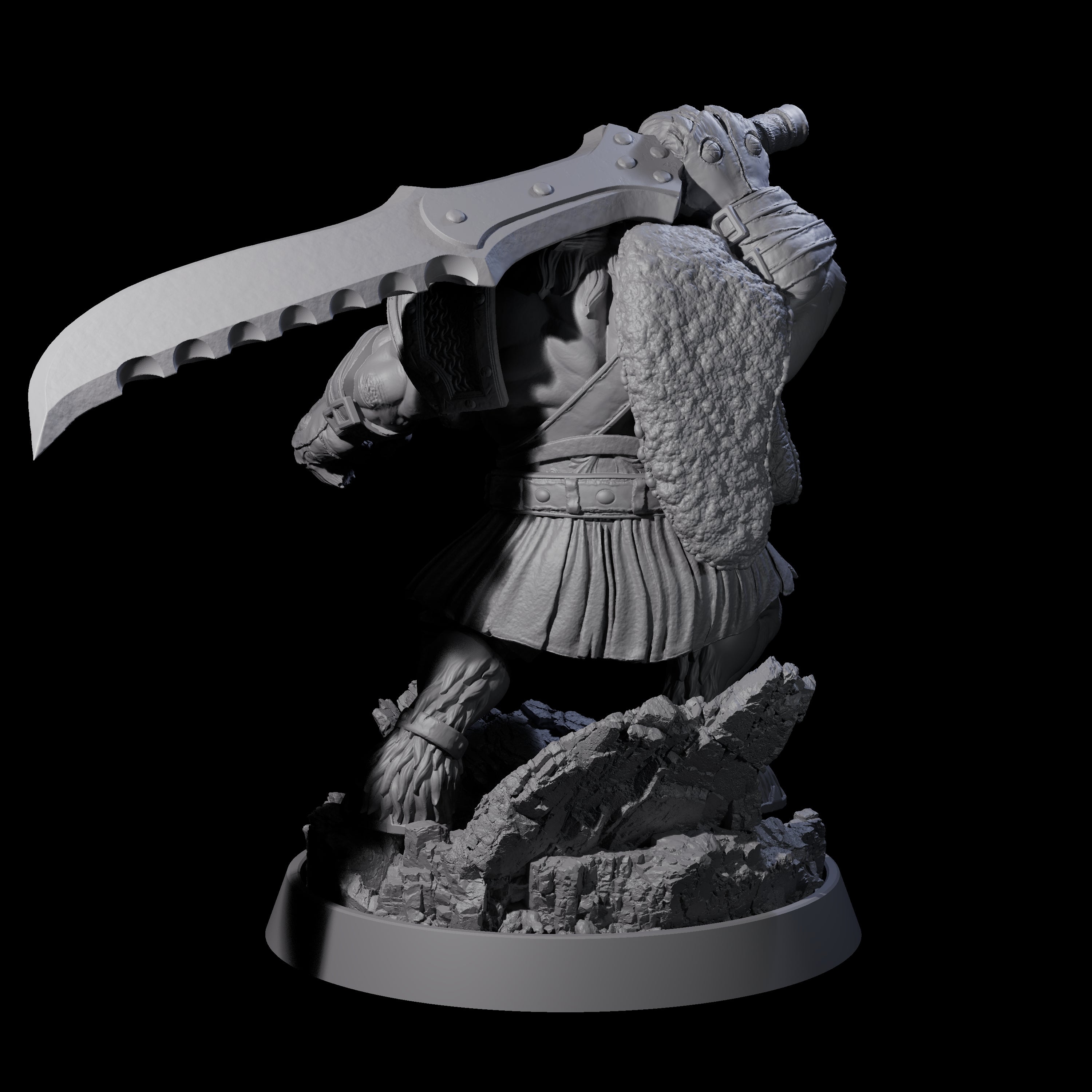 Mythical Maze Minotaur L Miniature for Dungeons and Dragons, Pathfinder or other TTRPGs