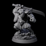 Mythical Maze Minotaur L Miniature for Dungeons and Dragons, Pathfinder or other TTRPGs