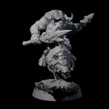 Mythical Minotaur on War Pig B Miniature for Dungeons and Dragons, Pathfinder or other TTRPGs