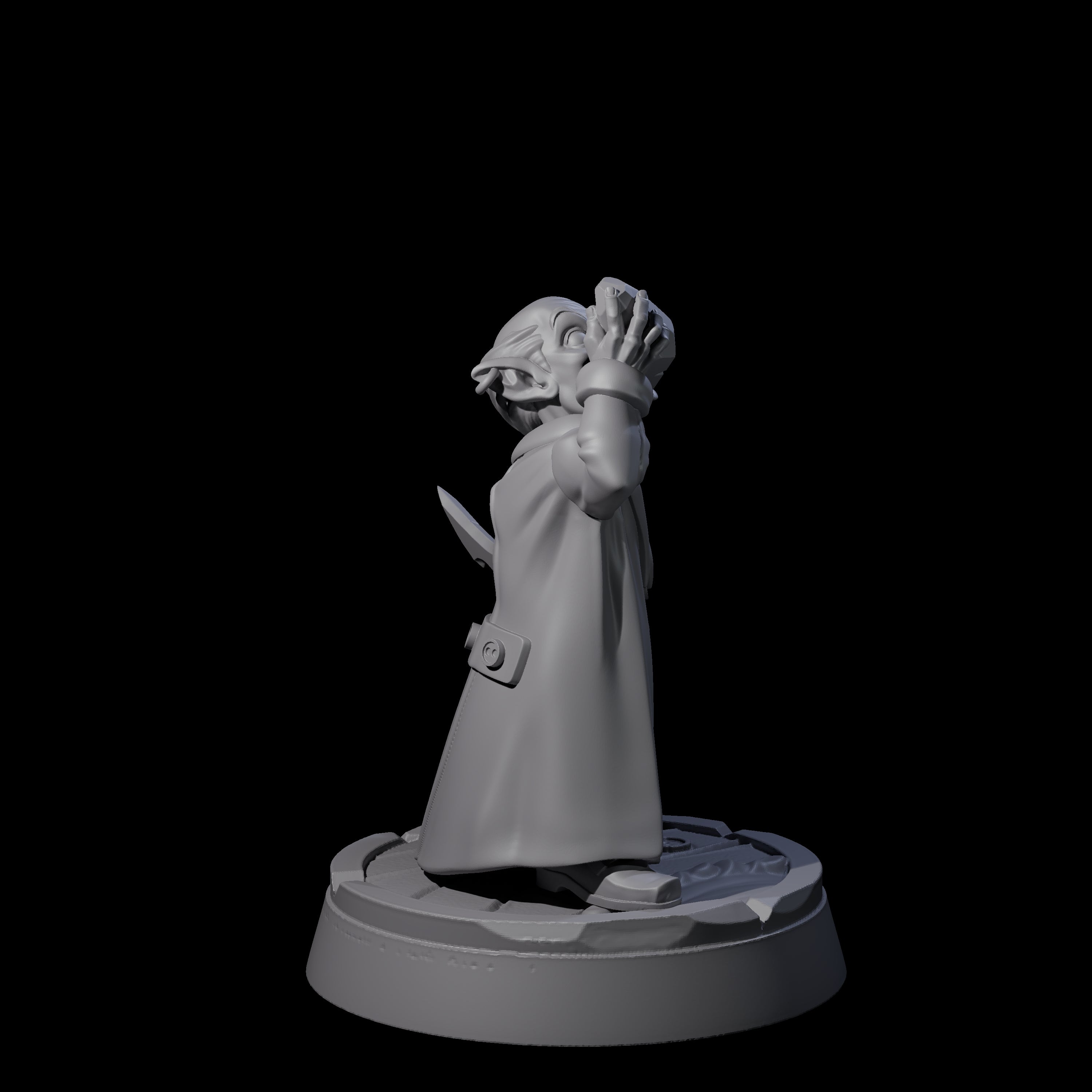 Nefarious Crime Boss Secrets Leonder Miniature for Dungeons and Dragons, Pathfinder or other TTRPGs
