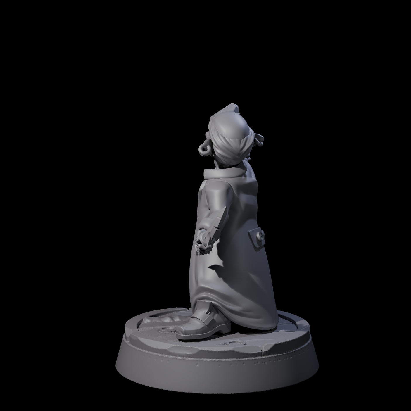 Nefarious Crime Boss Secrets Leonder Miniature for Dungeons and Dragons, Pathfinder or other TTRPGs
