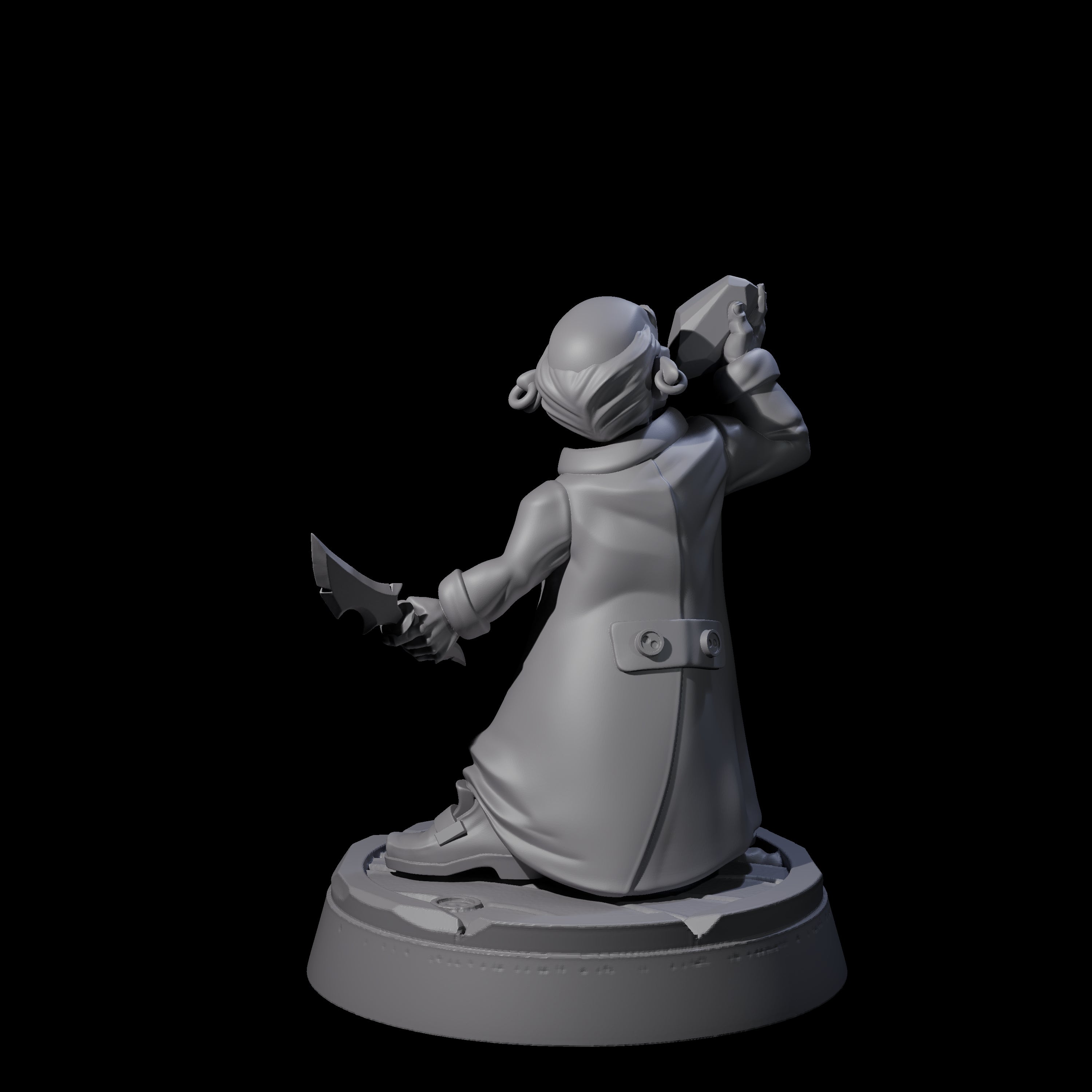 Nefarious Crime Boss Secrets Leonder Miniature for Dungeons and Dragons, Pathfinder or other TTRPGs