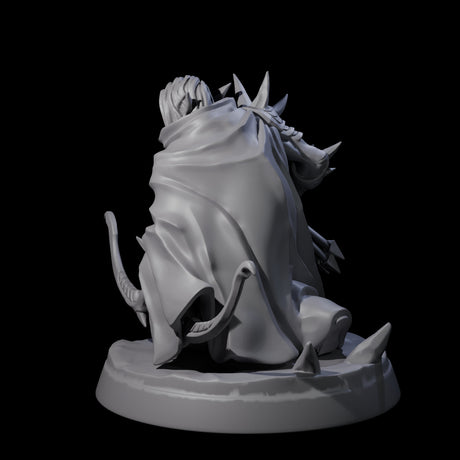 Nefarious Drow Assassin A Miniature for Dungeons and Dragons, Pathfinder or other TTRPGs