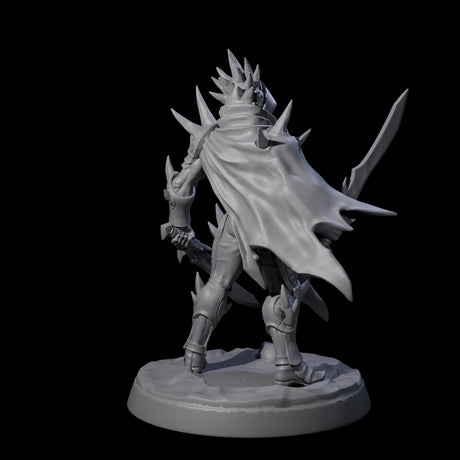 Nefarious Drow Assassin B Miniature for Dungeons and Dragons, Pathfinder or other TTRPGs