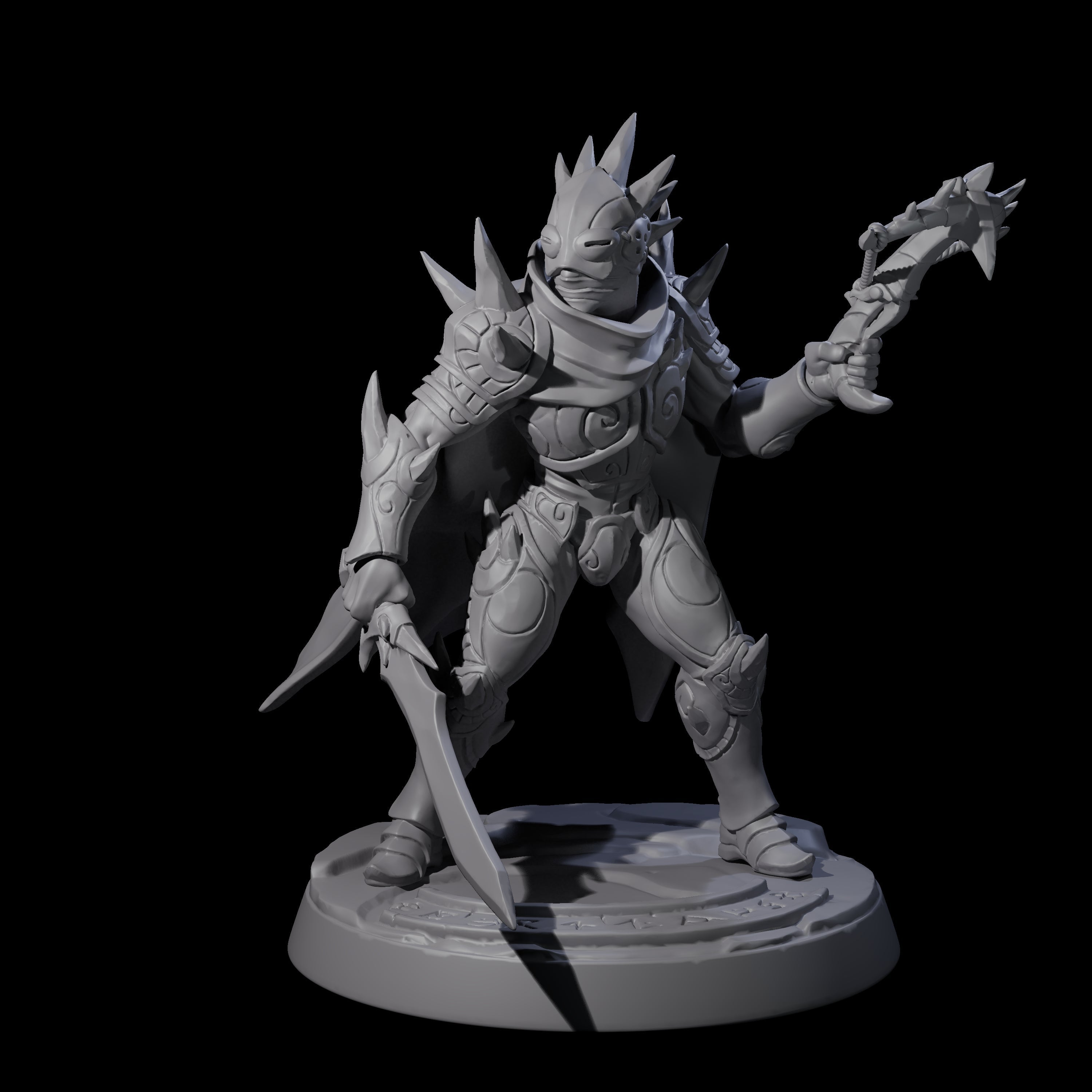 Nefarious Drow Assassin C Miniature for Dungeons and Dragons, Pathfinder or other TTRPGs