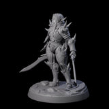 Nefarious Drow Assassin D Miniature for Dungeons and Dragons, Pathfinder or other TTRPGs