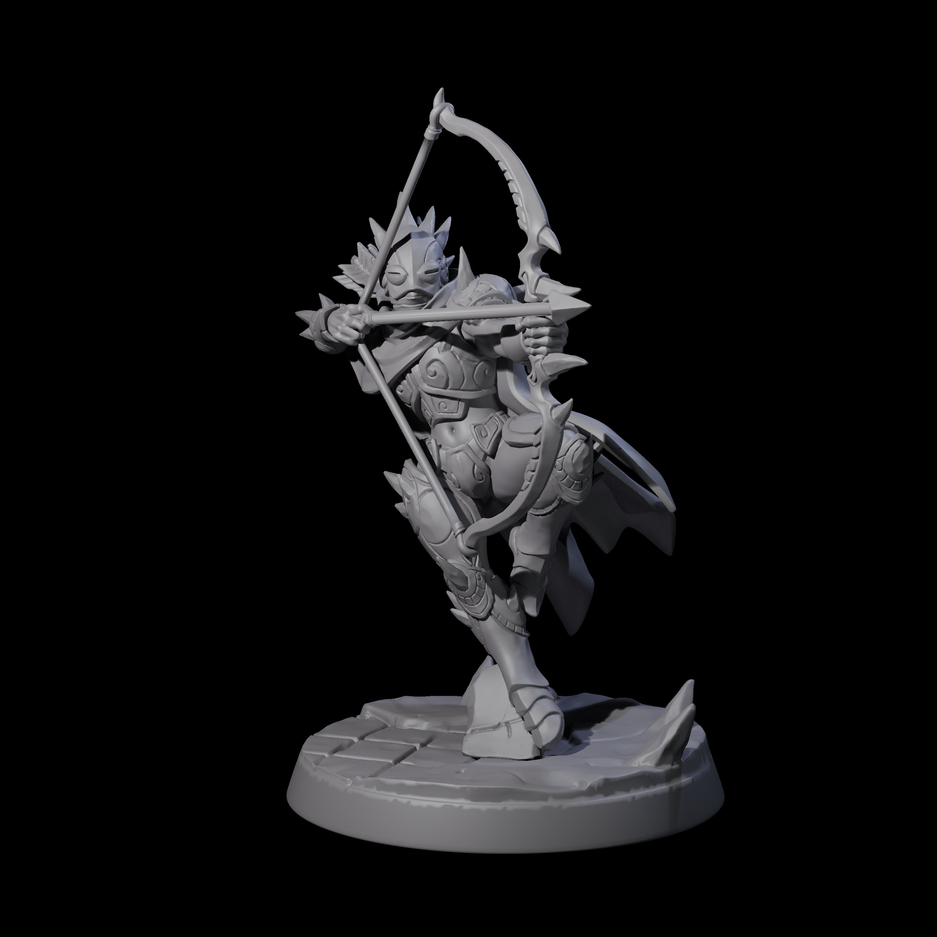 Nefarious Drow Assassin E Miniature for Dungeons and Dragons, Pathfinder or other TTRPGs