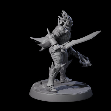 Nefarious Drow Assassin F Miniature for Dungeons and Dragons, Pathfinder or other TTRPGs