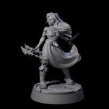 Nefarious Human Crime Boss No Tongue Savana Miniature for Dungeons and Dragons, Pathfinder or other TTRPGs