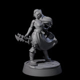 Nefarious Human Crime Boss No Tongue Savana Miniature for Dungeons and Dragons, Pathfinder or other TTRPGs