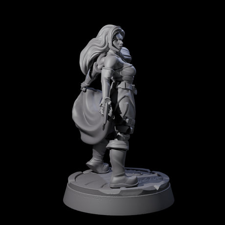 Nefarious Human Crime Boss No Tongue Savana Miniature for Dungeons and Dragons, Pathfinder or other TTRPGs