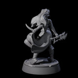 Nefarious Human Crime Boss No Tongue Savana Miniature for Dungeons and Dragons, Pathfinder or other TTRPGs