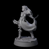 Nefarious Human Crime Boss No Tongue Savana Miniature for Dungeons and Dragons, Pathfinder or other TTRPGs