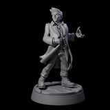 Nefarious Human Crime Boss Xandras Miniature for Dungeons and Dragons, Pathfinder or other TTRPGs