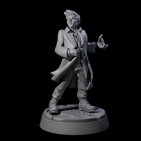 Nefarious Human Crime Boss Xandras Miniature for Dungeons and Dragons, Pathfinder or other TTRPGs