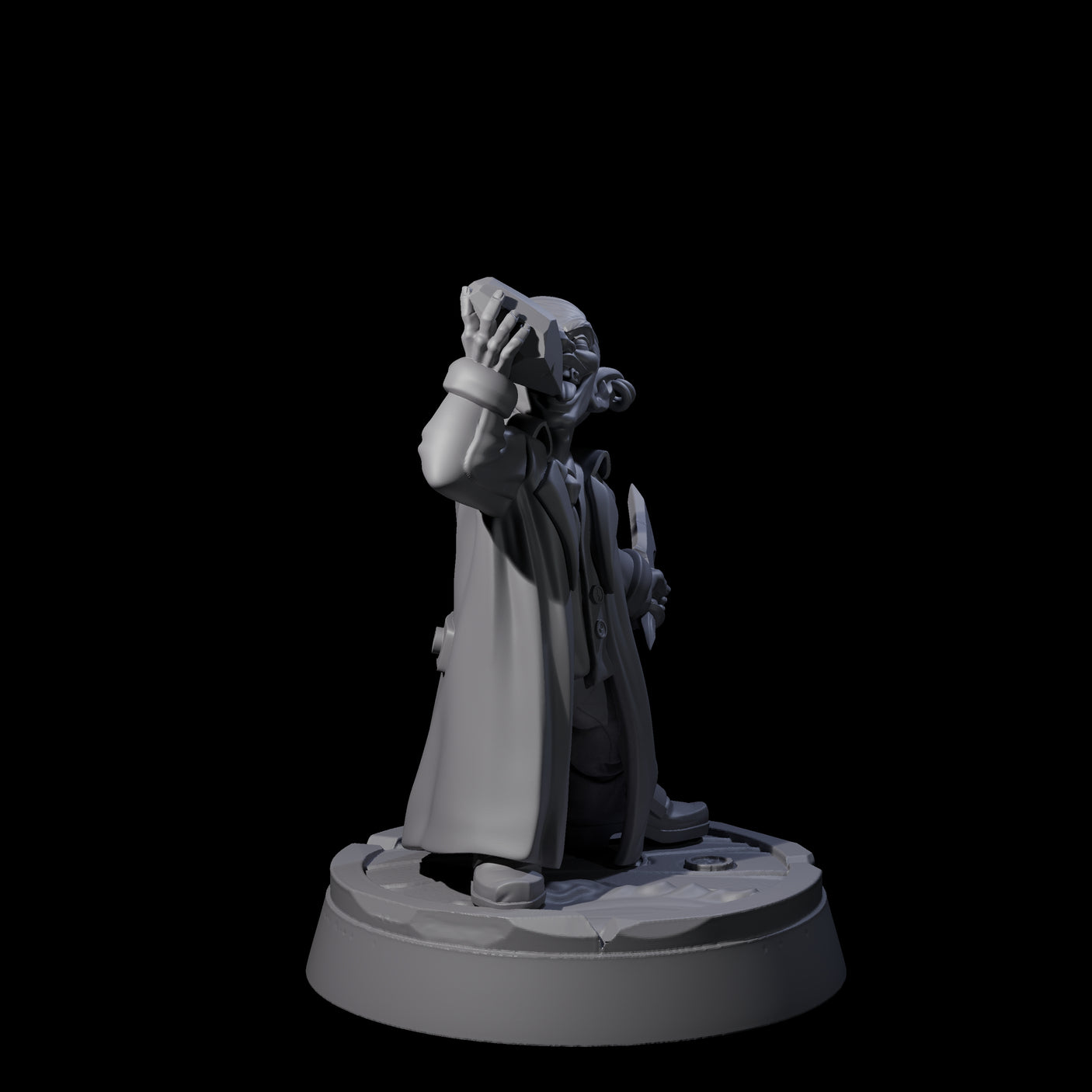 Nefarious Human Crime Bosses Miniature for Dungeons and Dragons, Pathfinder or other TTRPGs