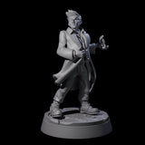 Nefarious Human Crime Bosses Miniature for Dungeons and Dragons, Pathfinder or other TTRPGs