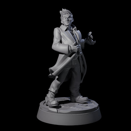 Nefarious Human Crime Bosses Miniature for Dungeons and Dragons, Pathfinder or other TTRPGs