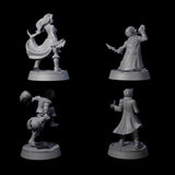 Nefarious Human Crime Bosses Miniature for Dungeons and Dragons, Pathfinder or other TTRPGs
