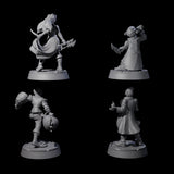 Nefarious Human Crime Bosses Miniature for Dungeons and Dragons, Pathfinder or other TTRPGs