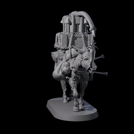 Neighing Donkey Miniature for Dungeons and Dragons, Pathfinder or other TTRPGs