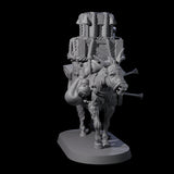 Neighing Donkey Miniature for Dungeons and Dragons, Pathfinder or other TTRPGs