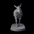 Neighing Donkey Miniature for Dungeons and Dragons, Pathfinder or other TTRPGs
