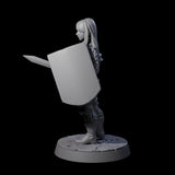 Nervous Guard Miniature for Dungeons and Dragons, Pathfinder or other TTRPGs